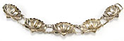 10999 Danecraft Silver Water Lily Bracelet Bracelet